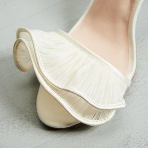 Loeffler Randall Estella Ruffle Heeled Sandal